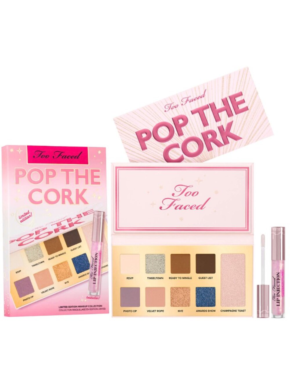 Too Faced Pop The Cork Makeup Set